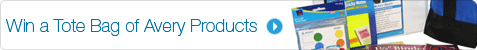 Win a Tote Bag full of Avery Products