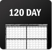 120 Day Wall Planner