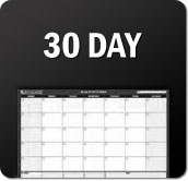 30 Day Wall Planners