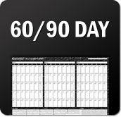 60 / 90 Day Wall Planner