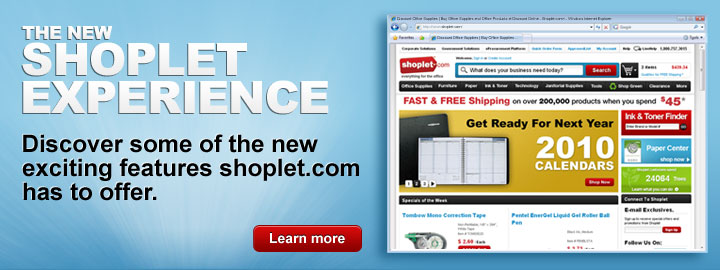 Shoplet new Features