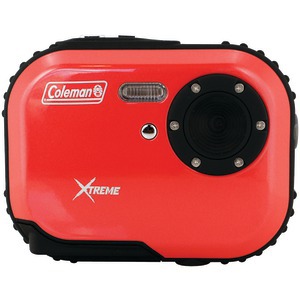 COLEMAN C3WP-R 5.0 Megapixel Mini-Xtreme C3WP Waterproof Digital Camera (Red)