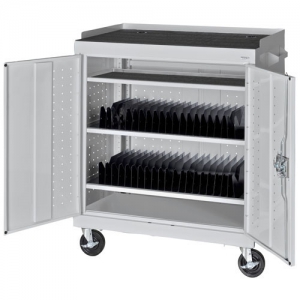 Mobile Tablet Storage Cart Dove Gray MTS36243705